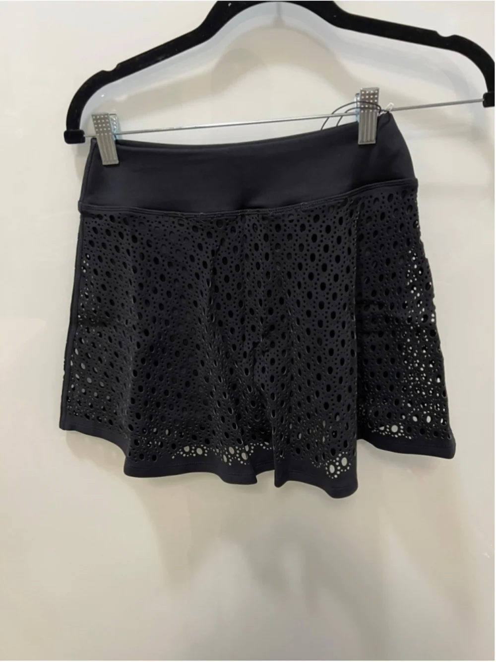 GiGi C Kyra Tennis Skirt|Black|XS|NWT|